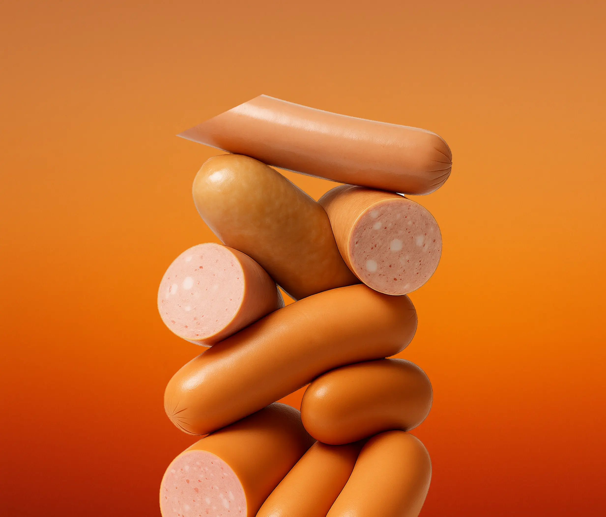 Упакування для сардельок та сосисок